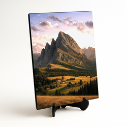 Drevený obraz - Horský pokoj