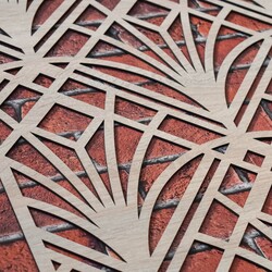 Luxusný abstraktný obraz - Fontána | Dub Sonoma