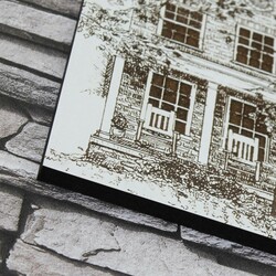 Old House - Engraved Picture