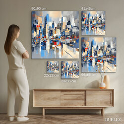 Abstraktný obraz - Urban City