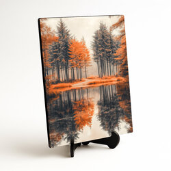 Wooden Wall Art - Autumn Landscape