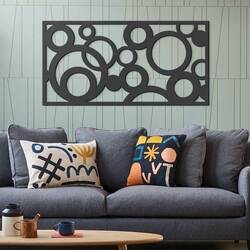 Picture - Geometric Abstraction | Anthracite Gray