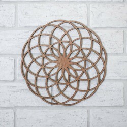 Sacred Geometry - Flower of Life Symbol | Tobacco Oak