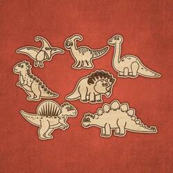 Drevená interaktívna hračka - Dinosaury | Javor