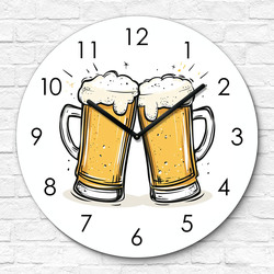 Nástenné hodiny - Čas na pivo