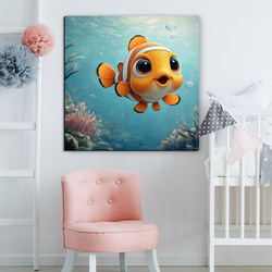 Rozprávkový obraz Nemo - Klaun očkatý