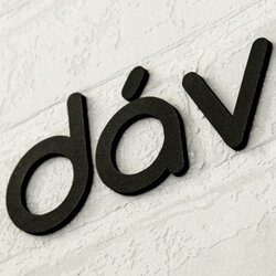 Citát na stěnu - Naše rodina a Bůh | Černá