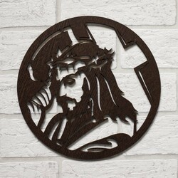 Drevený obraz Ježiša Krista | Wenge