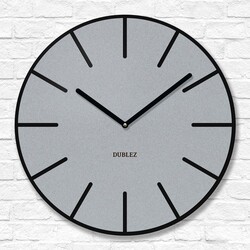 Wall Clock with Silent Movement - Cynthia | Silver