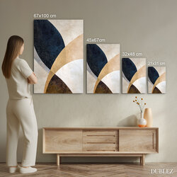 Wooden picture - Abstract art