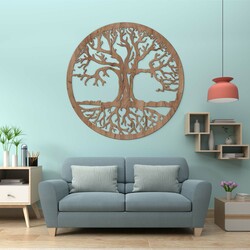 Wooden Tree of Life - Eternal | Tobacco Oak