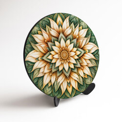 Květinová mandala - Srdce džungle