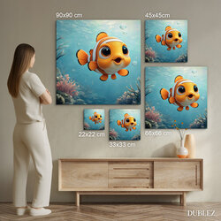 Rozprávkový obraz Nemo - Klaun očkatý