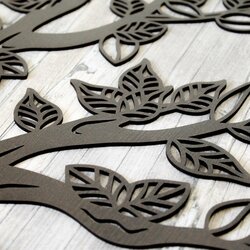 Wooden Tree of Life on the Wall - Malkuth | Wenge