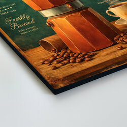 Retro obraz - Moka Coffee Time