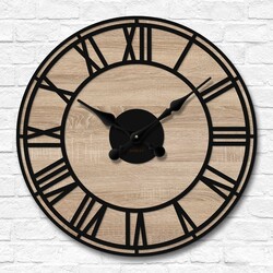 Large Wall Clock - Imperial | Oak Sonoma