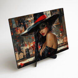 Obraz do baru - Barmanka