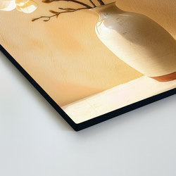 Nástěnný obraz - Žluté magnólie ve váze