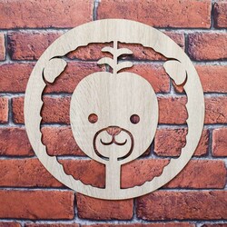 Set of Children&#039;s Wall Art - Safari Animals | Oak Sonoma