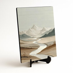 Designový obraz přírody - Klid v objetí hor