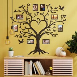 Drevený rodostrom na stenu | Wenge