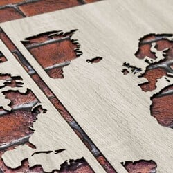 Fa falmatrica - Világtérkép | Sonoma Tölgy