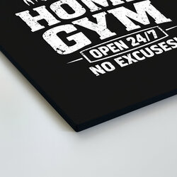 Motivačný obraz do posilňovne - Home Gym