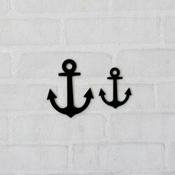 Lodná kotva z dreva  | Čierna