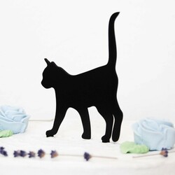 Zvieratko na detskú tortu - Mačka | Čierna