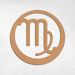 Zodiac Sign on the Wall - Virgo Sign | Beech