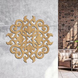 Wooden Ornament on the Wall | Gold Craft Oak