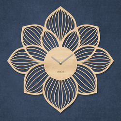 Tablou floral cu ceas - Petale | Arţar