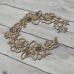 Letný kvetinový veniec na dvere  | Dub Sonoma