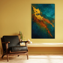 Colorful abstract wall art - Impulse