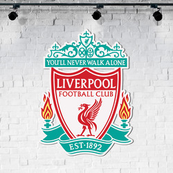 Drevený obraz na stenu - Liverpool FC