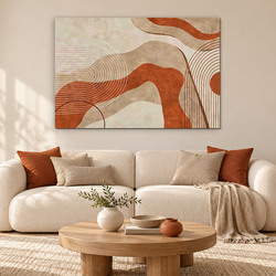 Moderný boho obraz - Terra Lines
