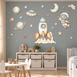 Space wall decoration - Little astronaut