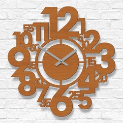 Stílusos mutatós falióra - Heures | Cseresznye