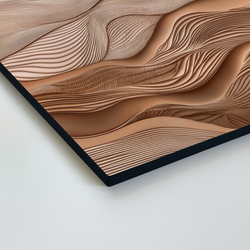 Drevený obraz na stenu - Pink lines