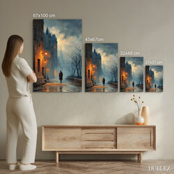Modern wall art - Night city