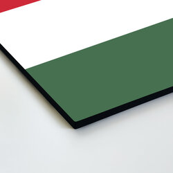 Wooden image of the national flag - Hungary