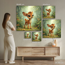 Rozprávkový obraz do izbičky - Srnček