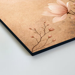 Vintage flower painting - Magnolia