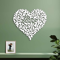 Darček pre partnera - Drevené srdiečko Love