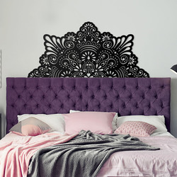 Poloviční mandala na stěnu - Koruna