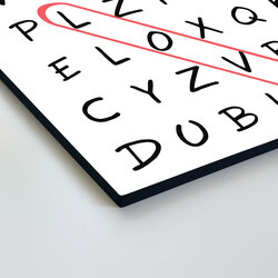 Romantic Gift for Him - LOVE Wall Art