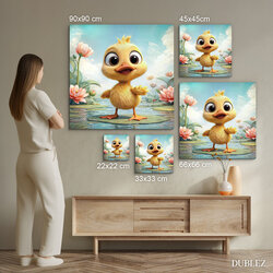 Children's wall picture - Duckling