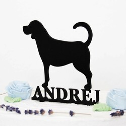 Zapichovacie zvieratko na detskú tortu - Pes | Černá