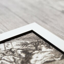 3D Wooden Engraved Picture - Historical World Map 1689