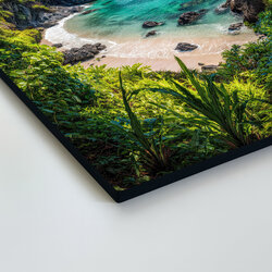 Dřevěný obraz - Tropický záliv